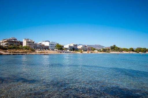 Lavish & Spacious Apt With Stunning Seaview, 10 Min Ath Airport Artemida  Exterior foto