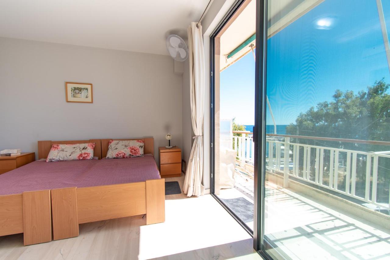 Lavish & Spacious Apt With Stunning Seaview, 10 Min Ath Airport Artemida  Exterior foto